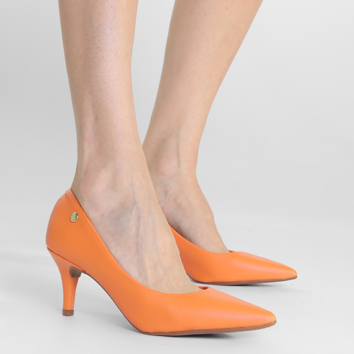 Scarpin Vizzano Salto Médio Bico Fino - Tam: 37 - 1