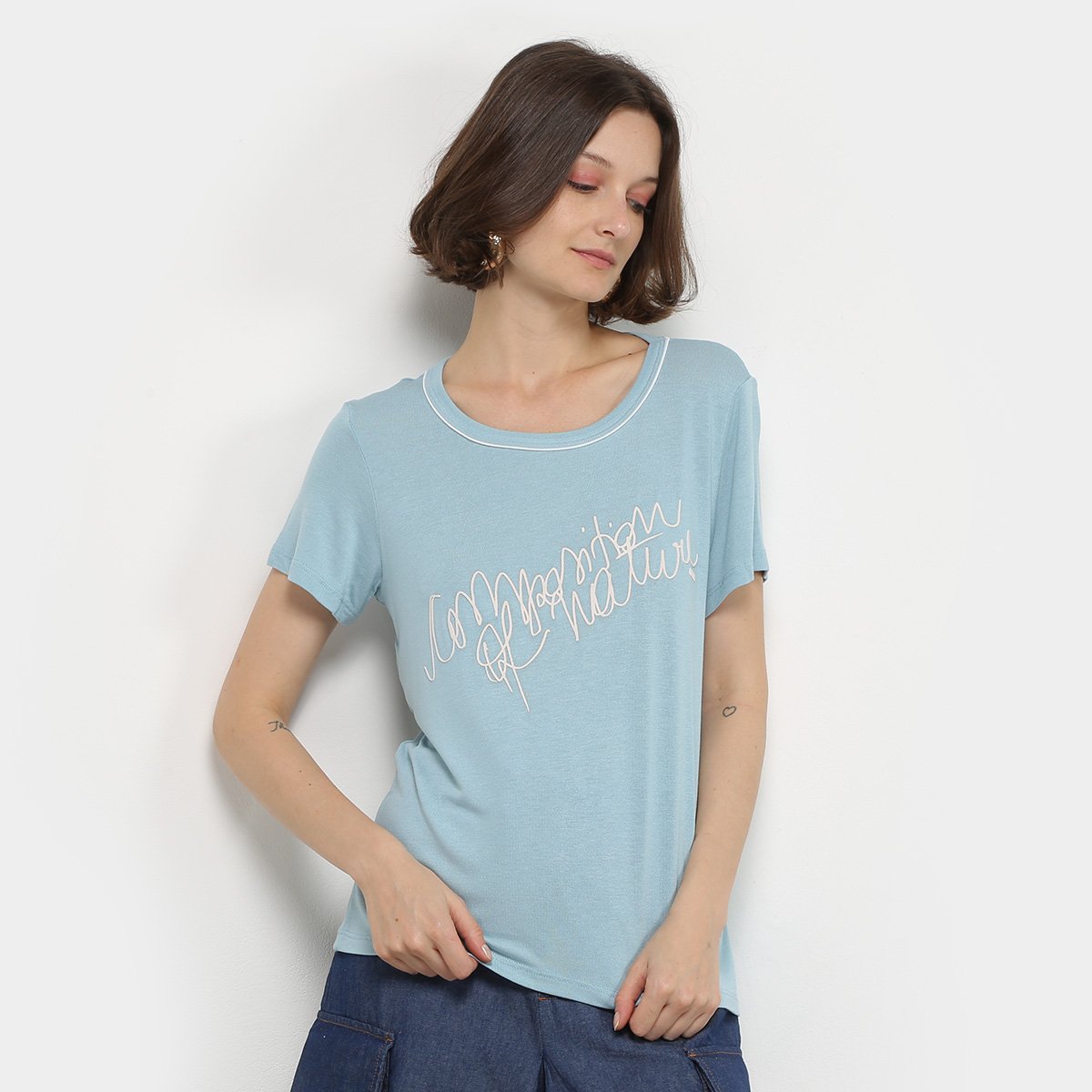 Camiseta Forum Manga Curta Feminina