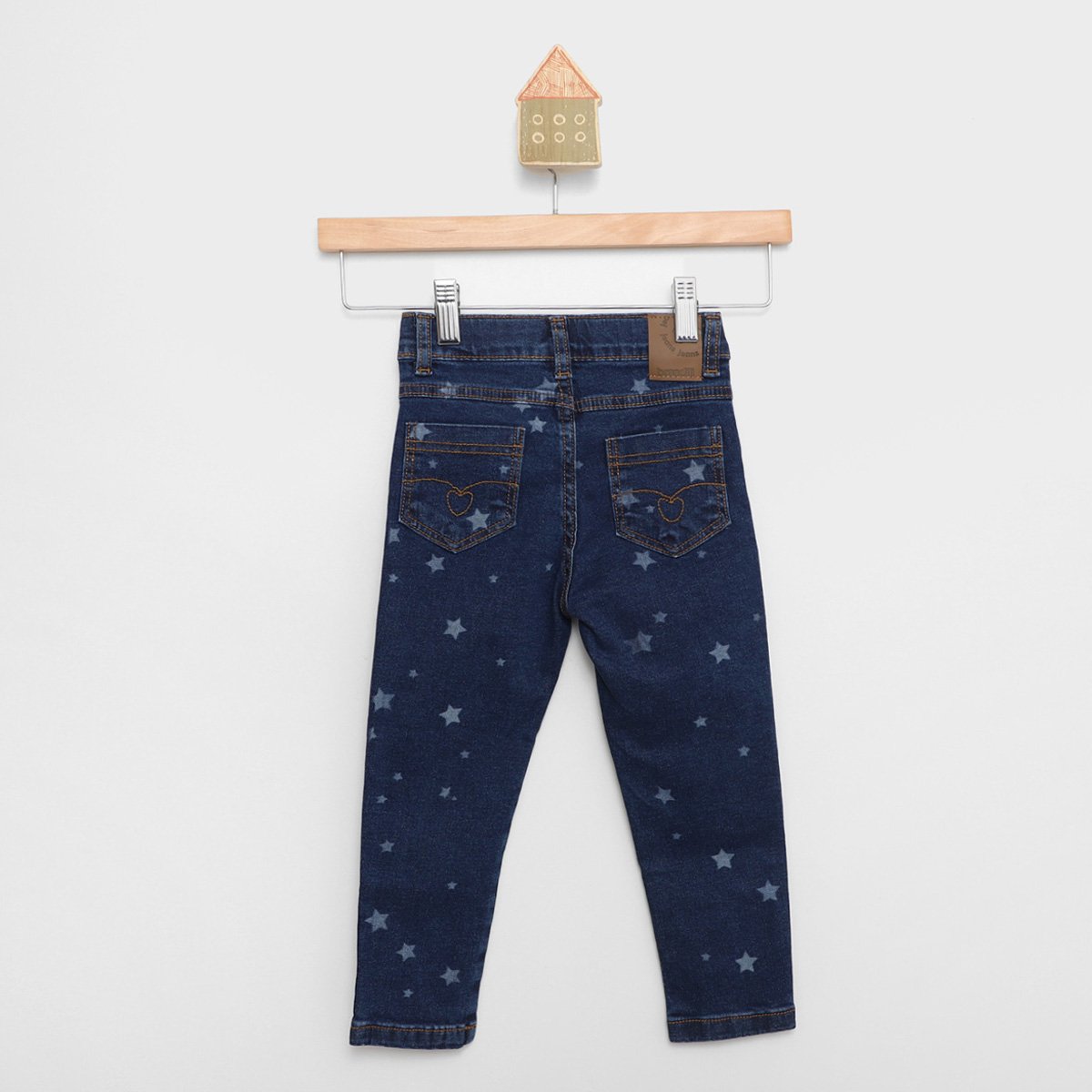 Calça Jeans Infantil Brandili Super Comfort Menina - Tam: 1A - 1