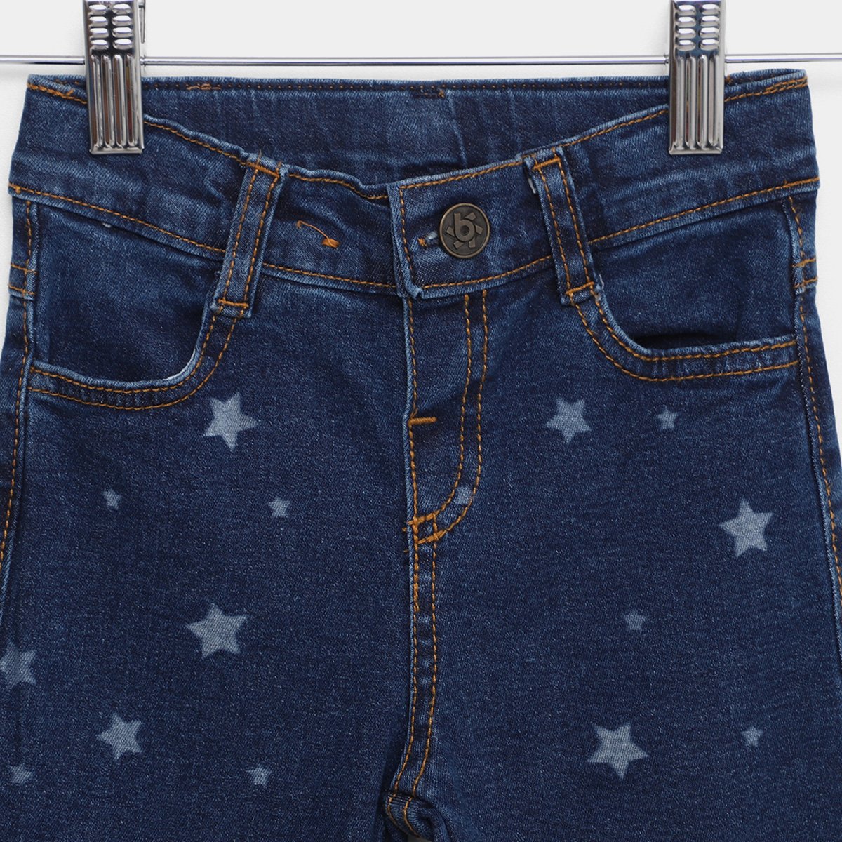 Calça Jeans Infantil Brandili Super Comfort Menina - Tam: 1A - 2