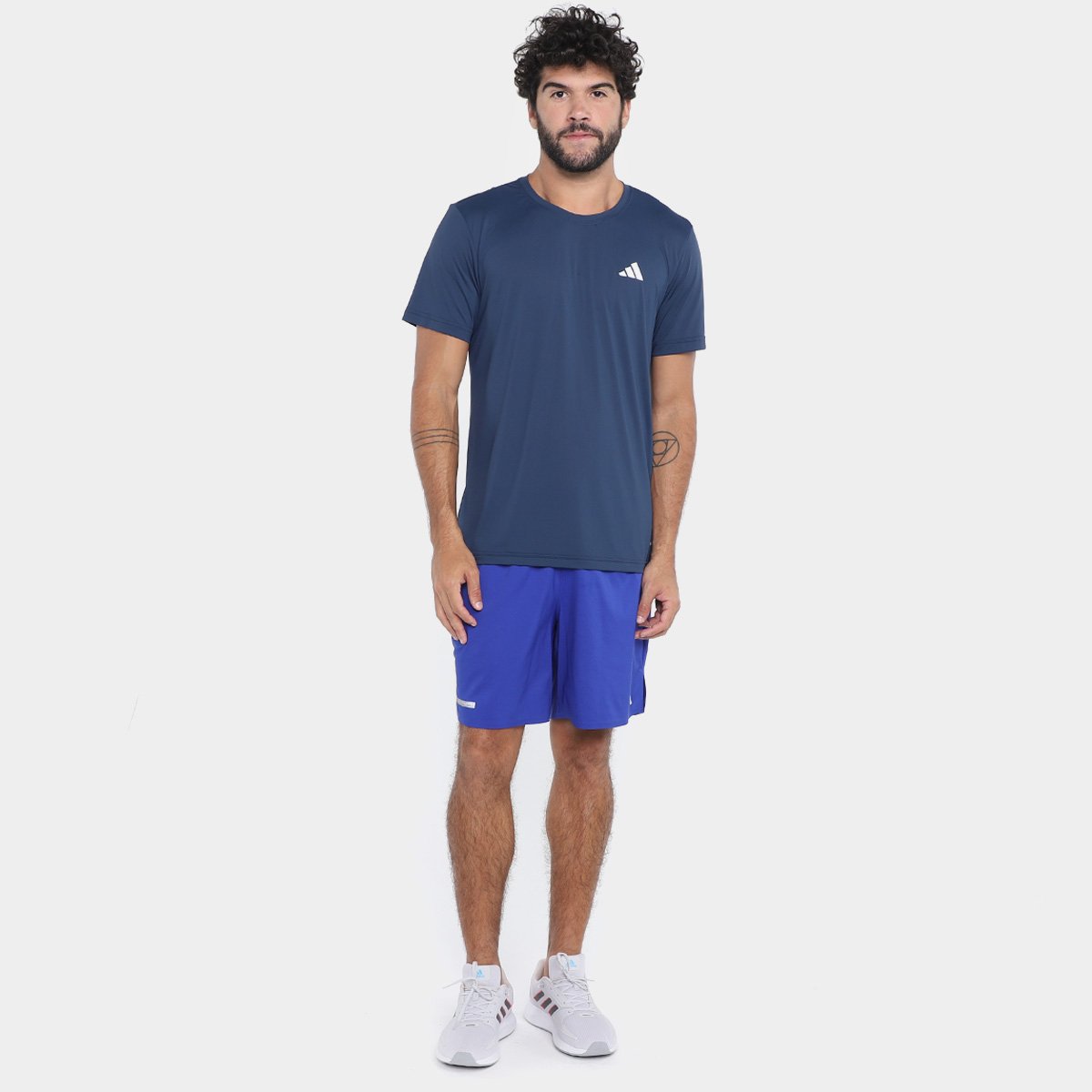 Camiseta Adidas Own The Run Basic Masculina - Tam: P - 3
