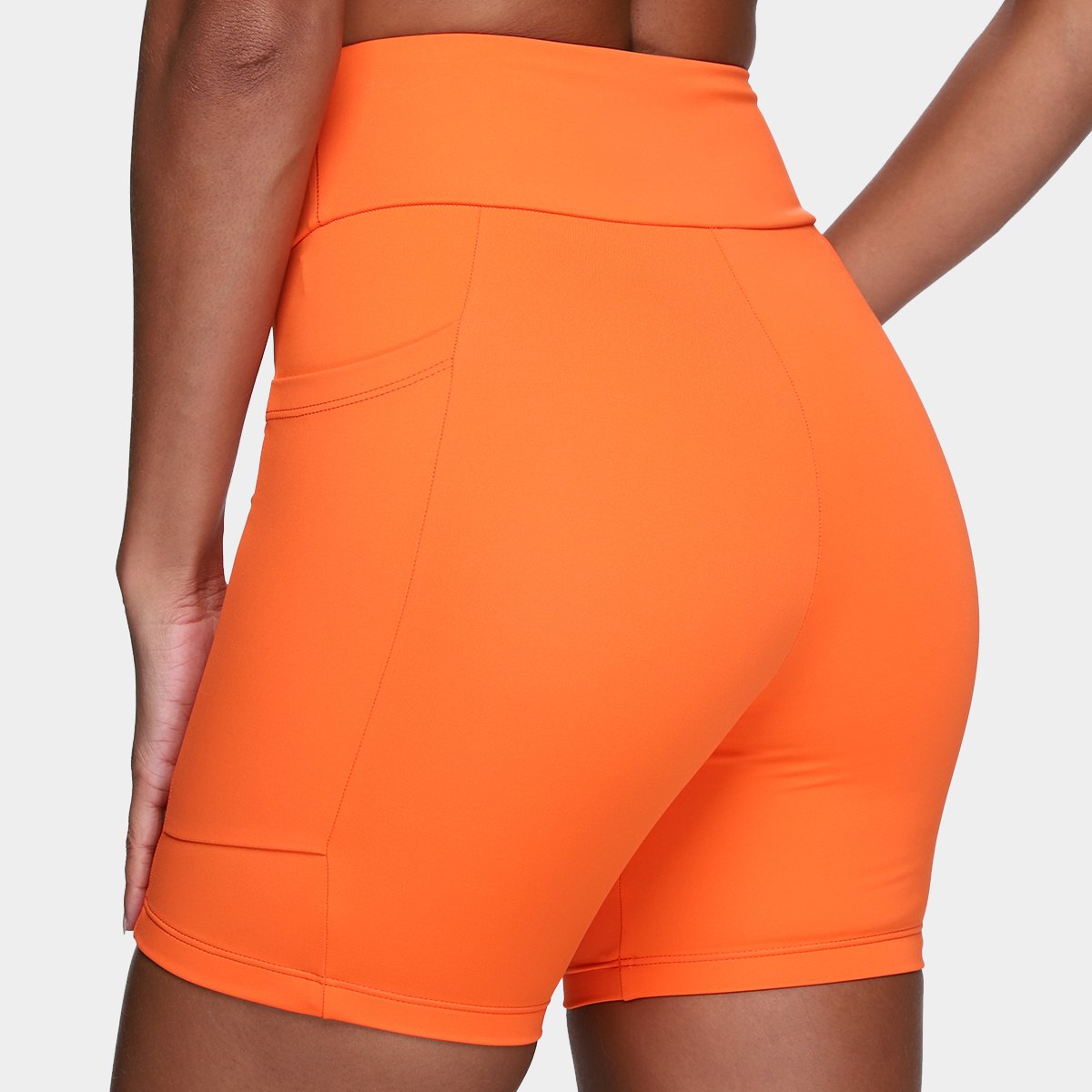 Short Adidas 3 Listras Com Bolso Feminino - Tam: M - 1