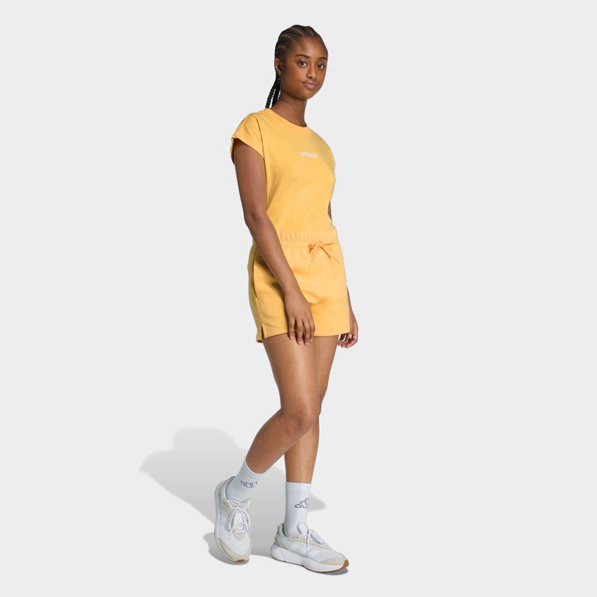 Camiseta Adidas Logo Linear Feminina - Tam: M - 4