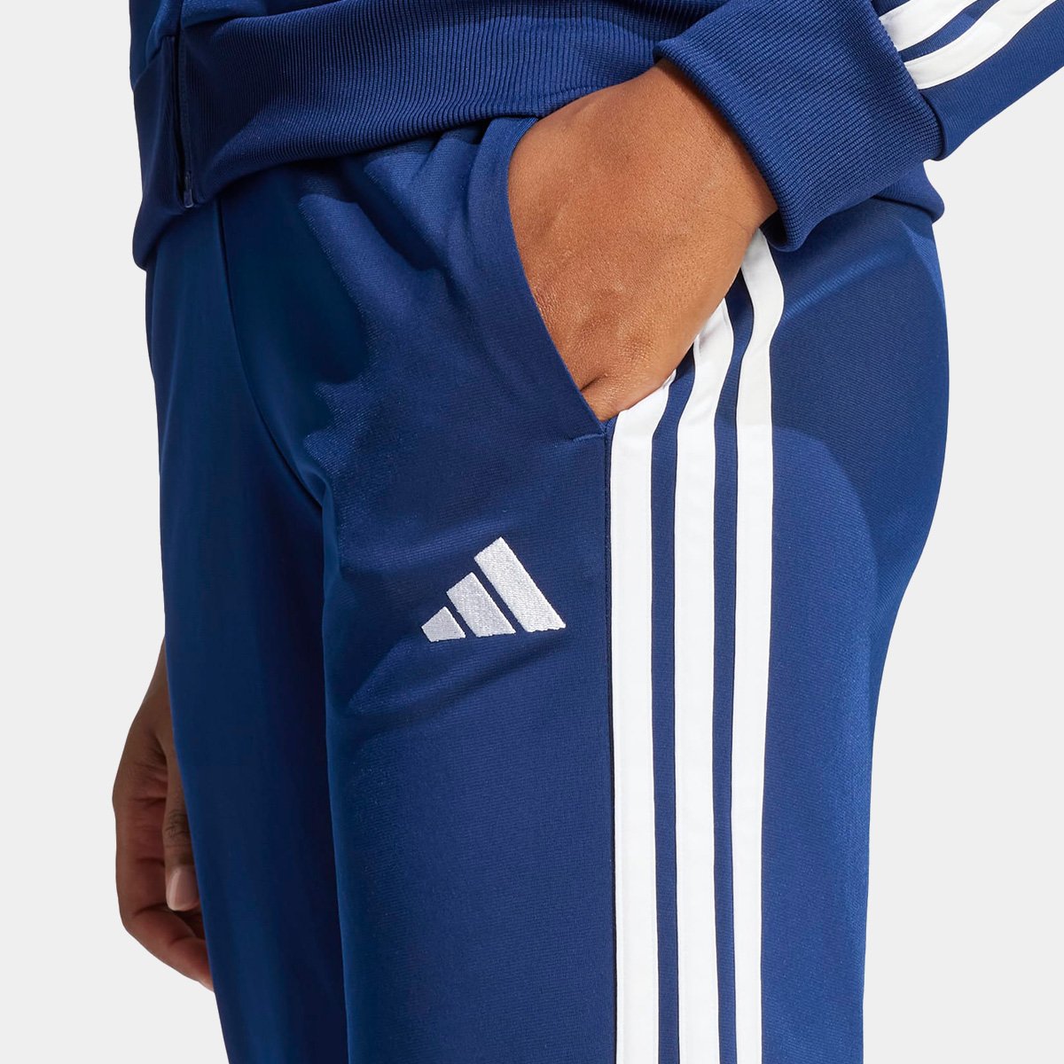 Conjunto Adidas Essentials 3 Stripes Feminino - Tam: P - 3