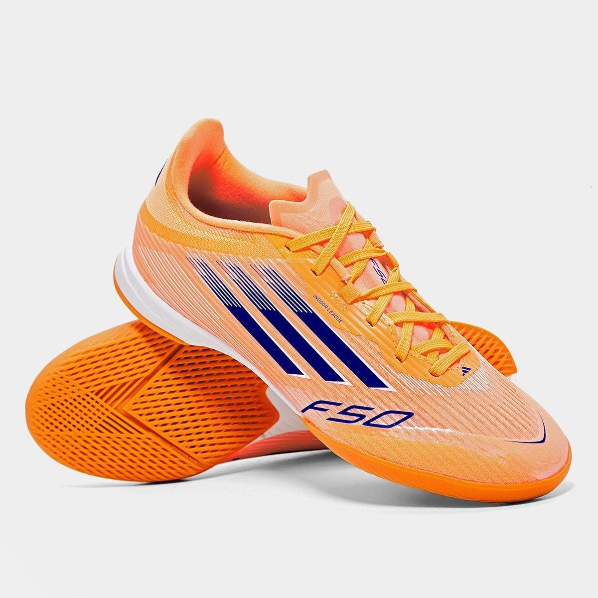 Chuteira Futsal Adidas F50 League Unissex - Tam: 44 - 1
