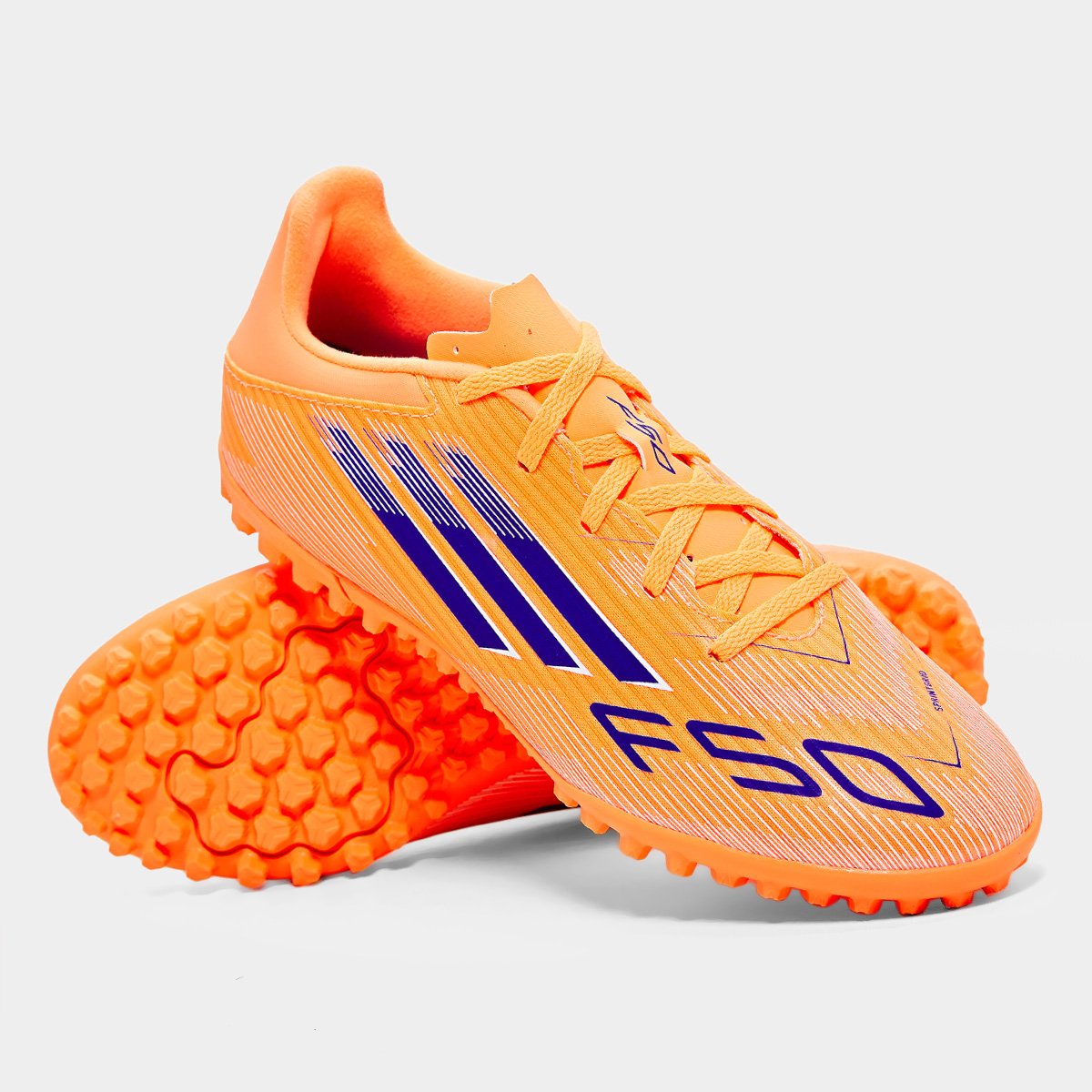 Chuteira Society Adidas F50 Club Unissex - Tam: 42 - 1