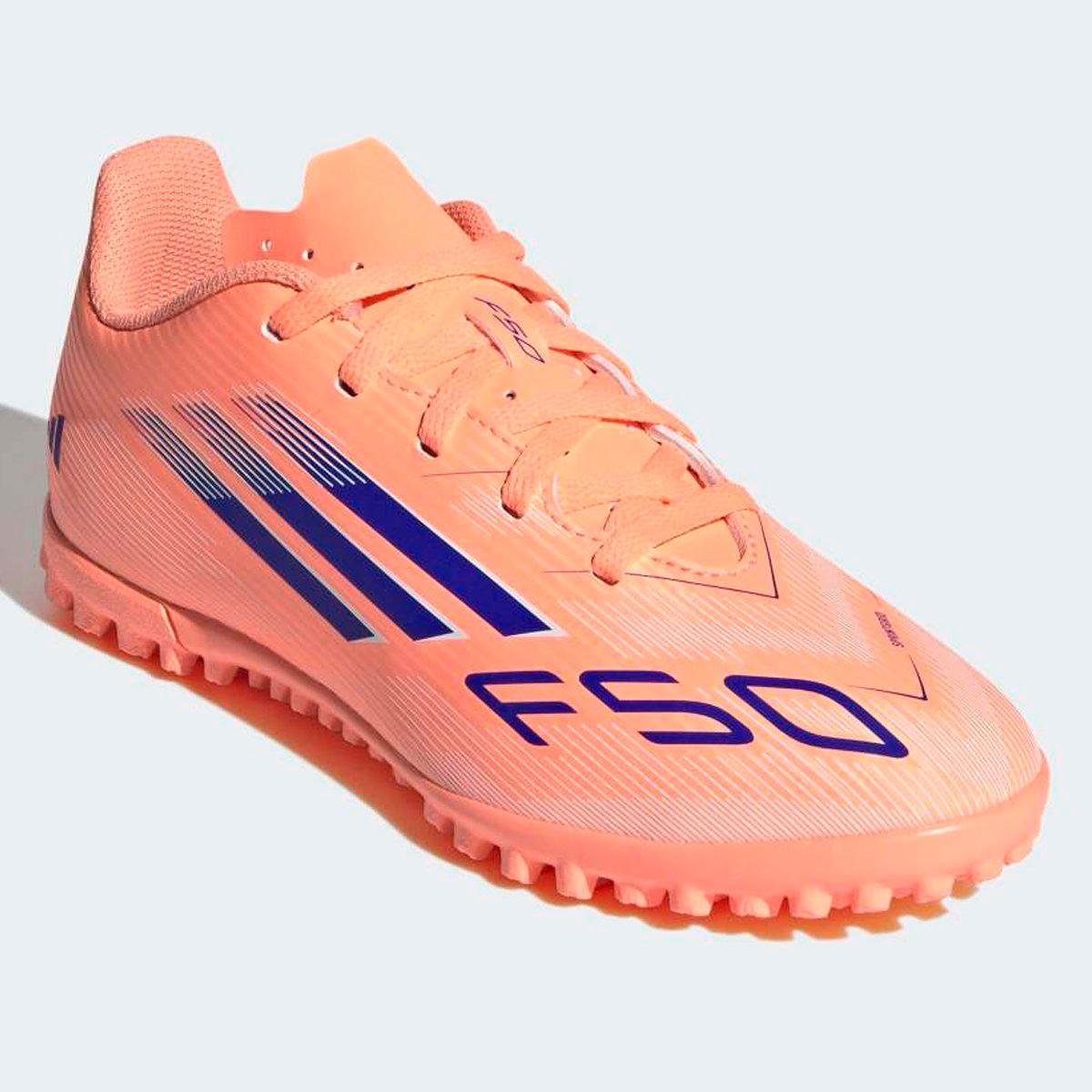 Chuteira Society Infantil Adidas F50 Club Unissex - Tam: 28 - 1