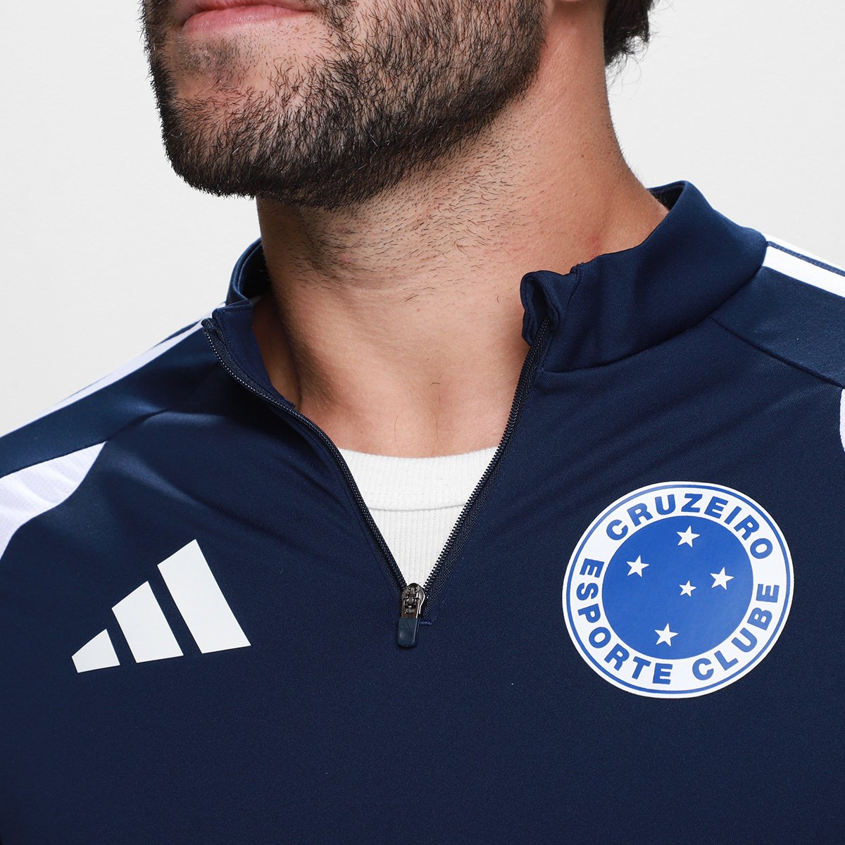 Blusa Cruzeiro 26/27 Treino Jogador Adidas Masculina - Tam: M - 2