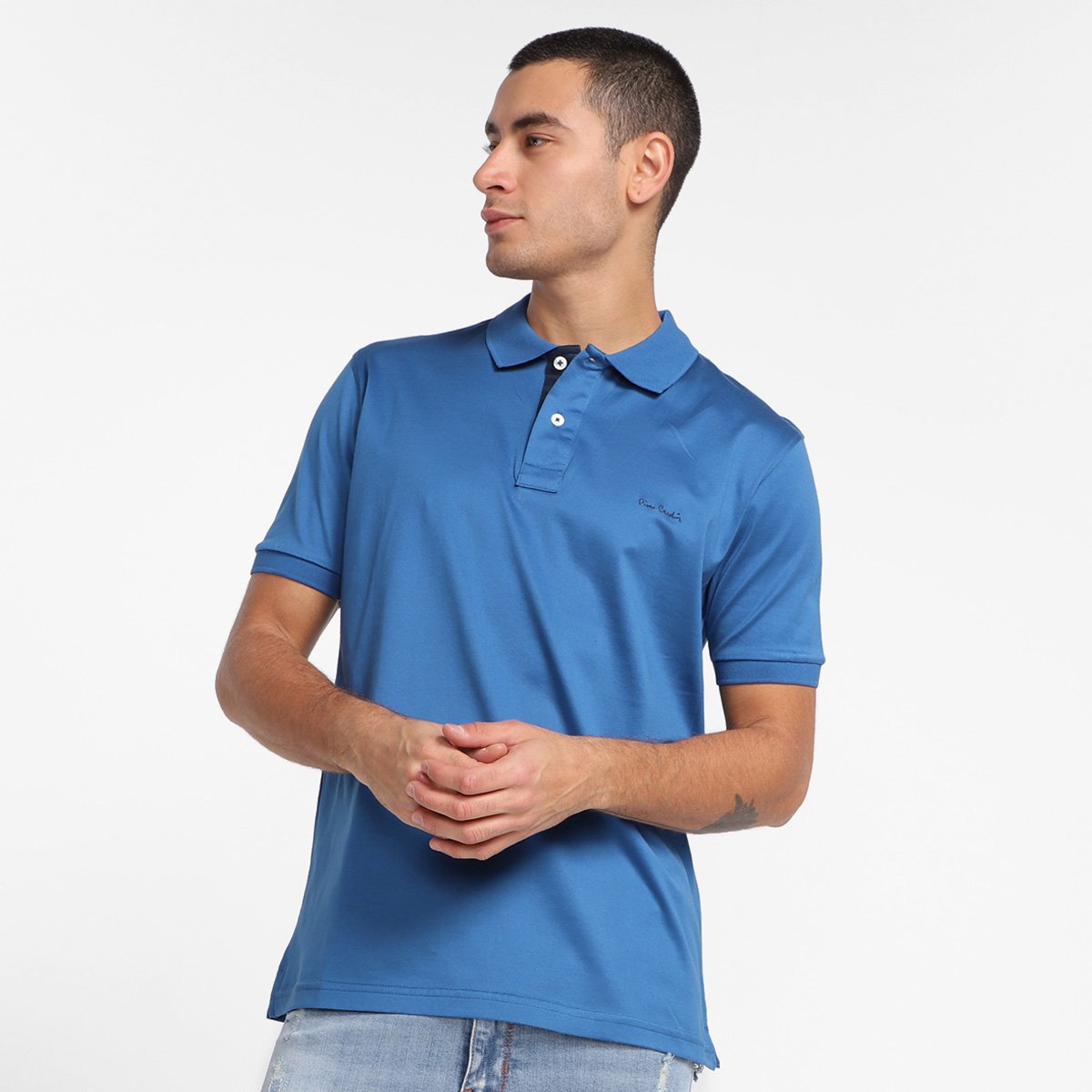 Camisa Polo Pierre Cardin Masculina
