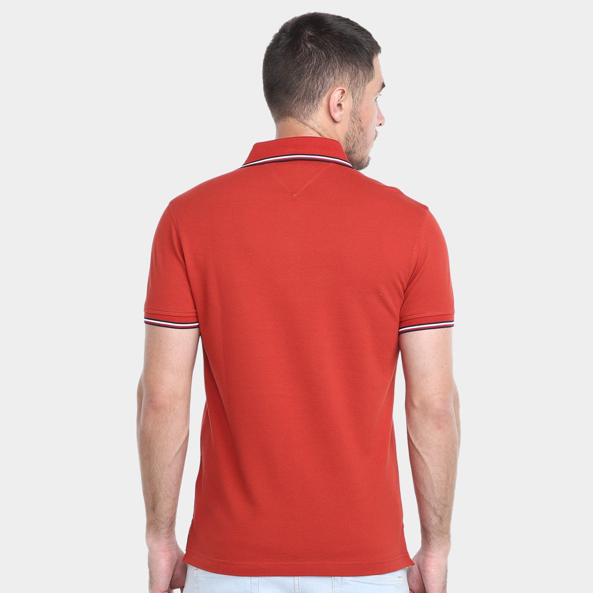 Camisa Polo Tommy Hilfiger Frisos Masculina - Tam: M - 1