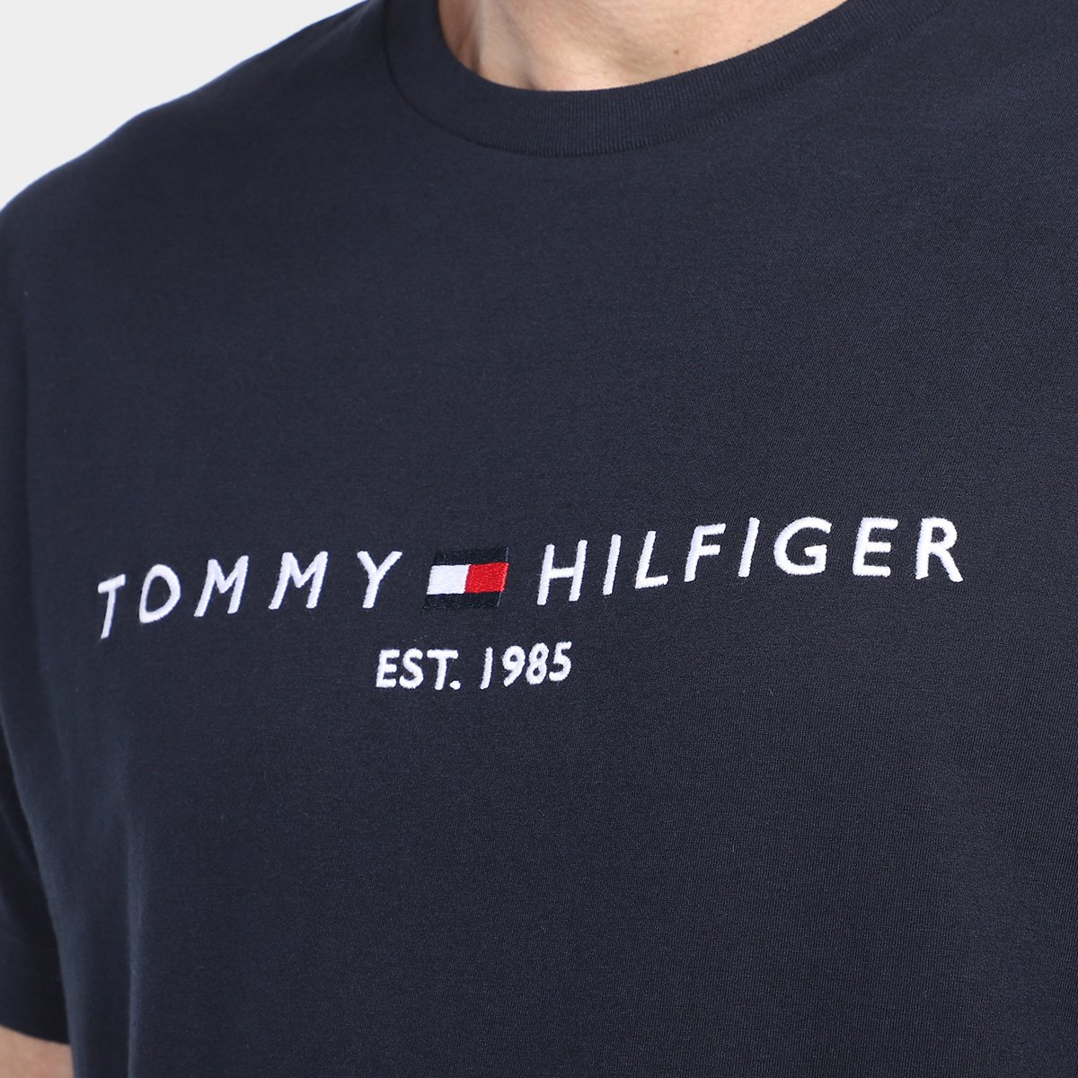 Camiseta Tommy Hilfiger 1985 Casual Masculina - Tam: G - 2
