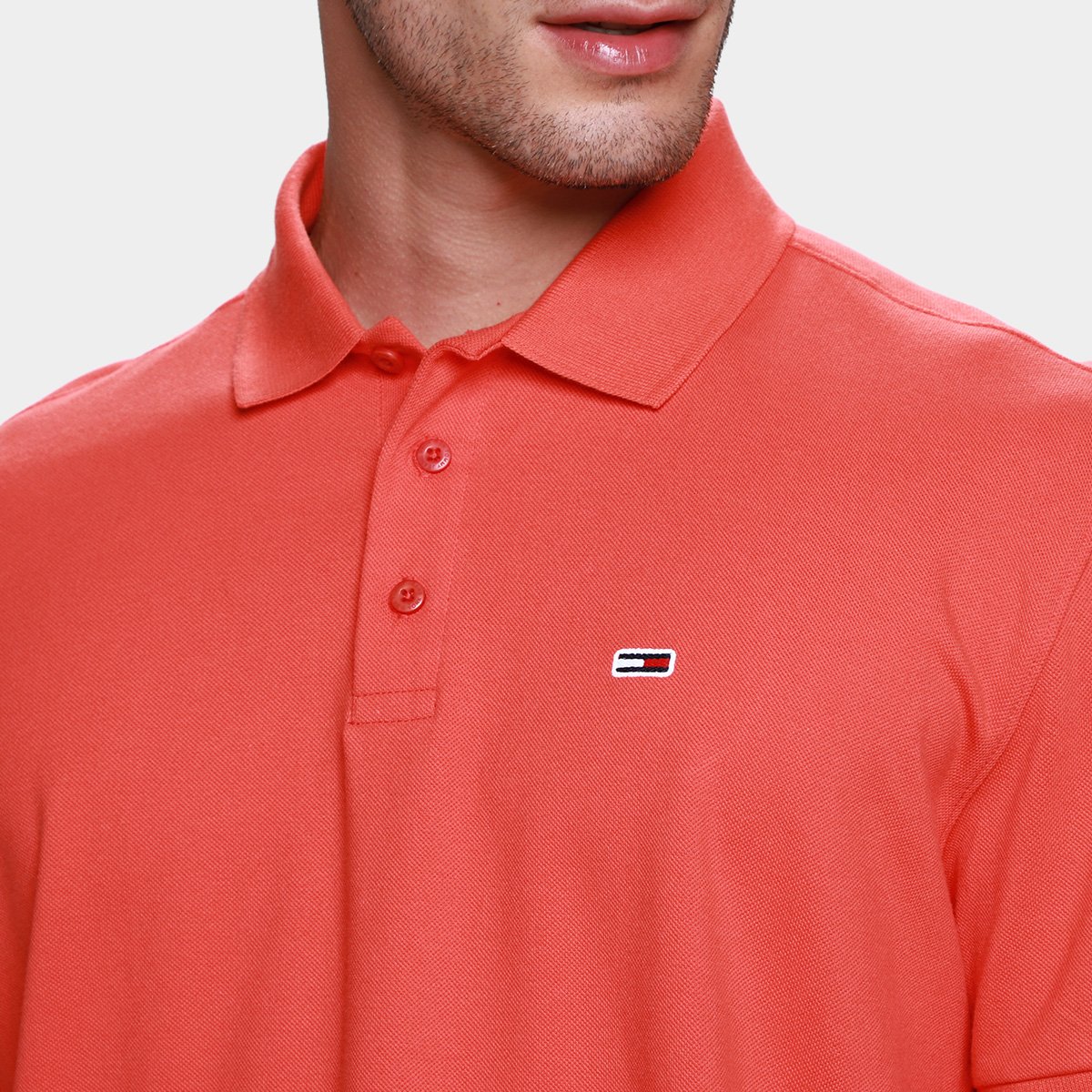 Camisa Polo Tommy Jeans Casual Masculina - Tam: P - 2