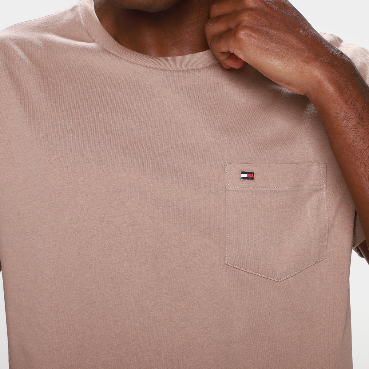 Camiseta Tommy Hilfiger Essential Pocket Masculina - Tam: P - 2