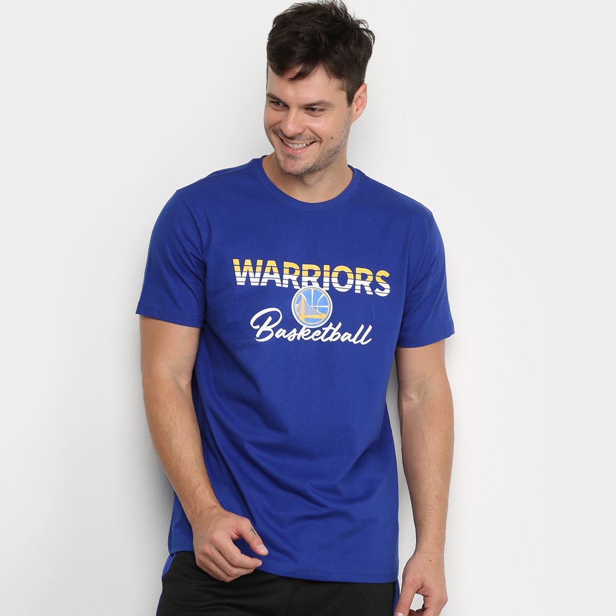 Camiseta NBA Golden State Warriors Sun Basketball Masculina