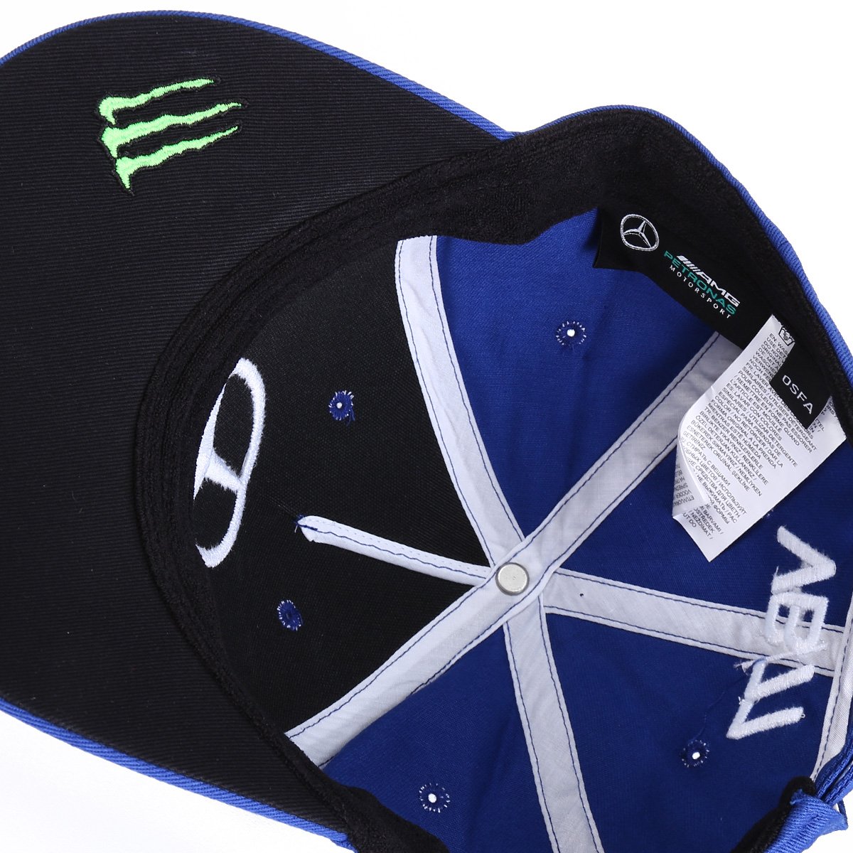 Boné Mercedes-Benz Aba Curva Oficial F1 2018 Piloto V. Bottas - 2