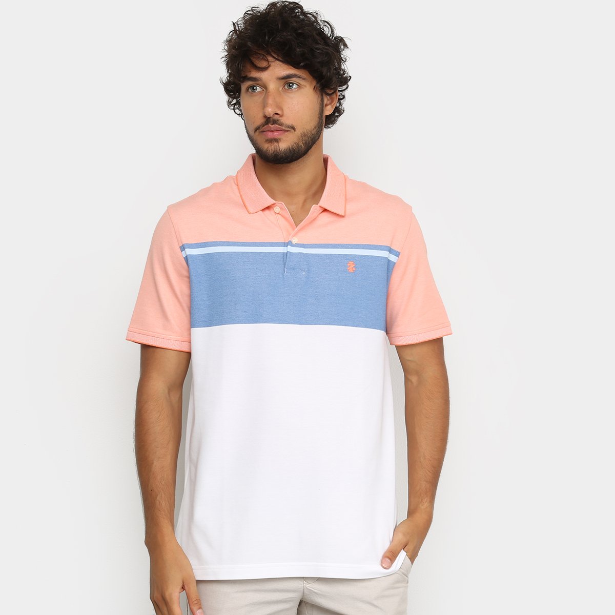 Camisa Polo Izod Básica Masculina