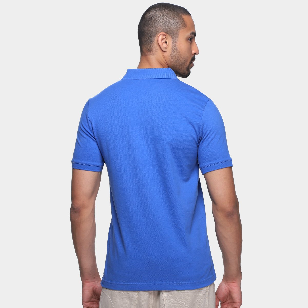 Camisa Polo Calvin Klein Slim Em Piquet Masculina - Tam: P - 1