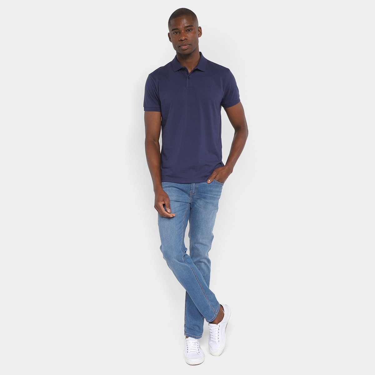 Camisa Polo Colcci Bordado Masculina - Tam: GG - 3