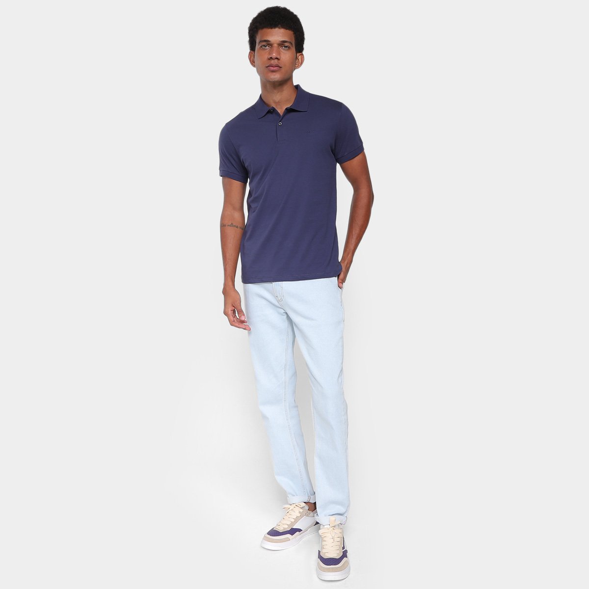 Camisa Polo Colcci Casual Masculina - Tam: M - 3
