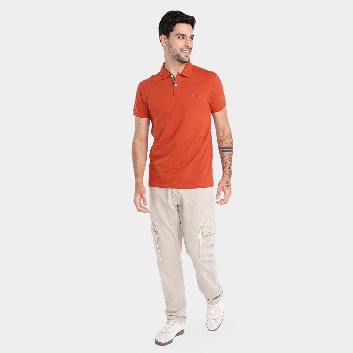 Camisa Polo Colcci Básica Masculina - Tam: P - 3