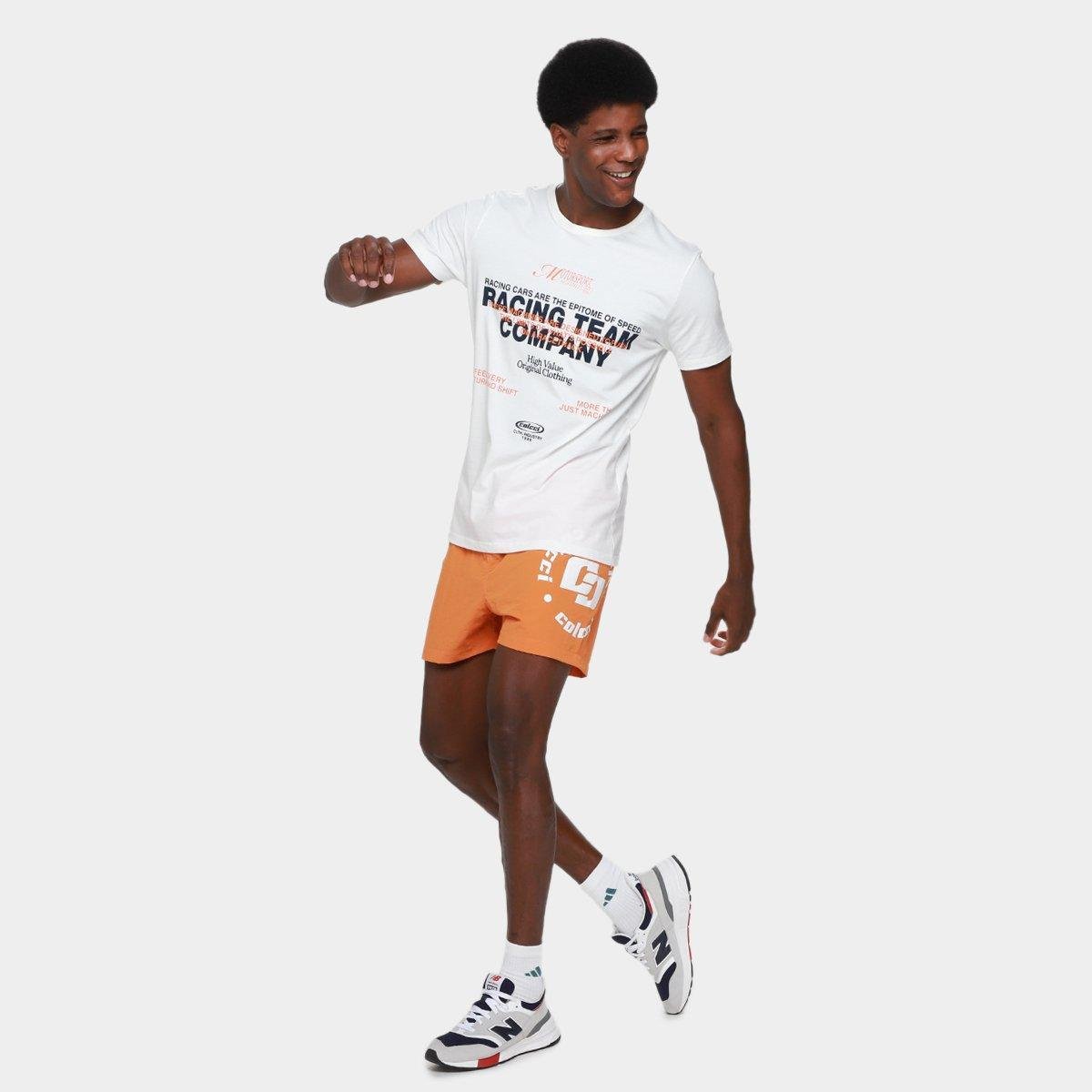 Short Colcci Beach Logo Masculino - Tam: P - 3