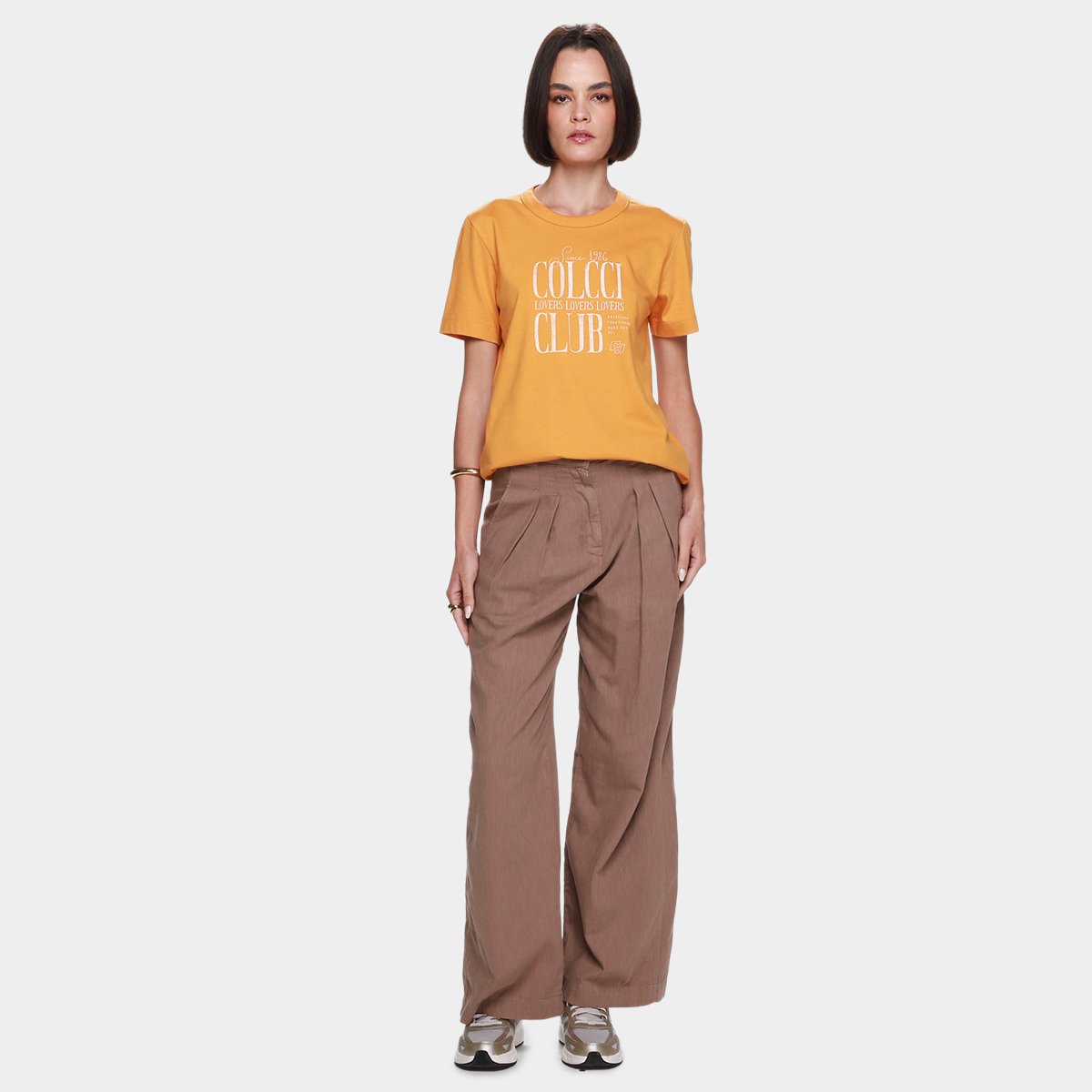 Camiseta Colcci 1986 Club Feminina - Tam: P - 3