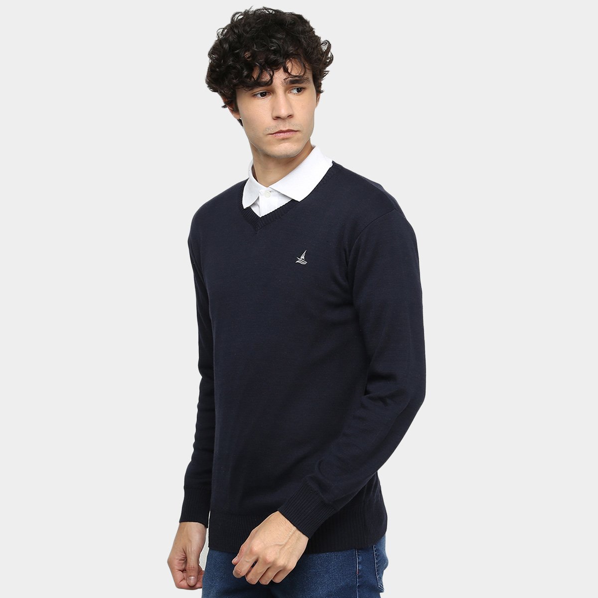 Suéter Tricot Lucky Sailing Gola V Masculino