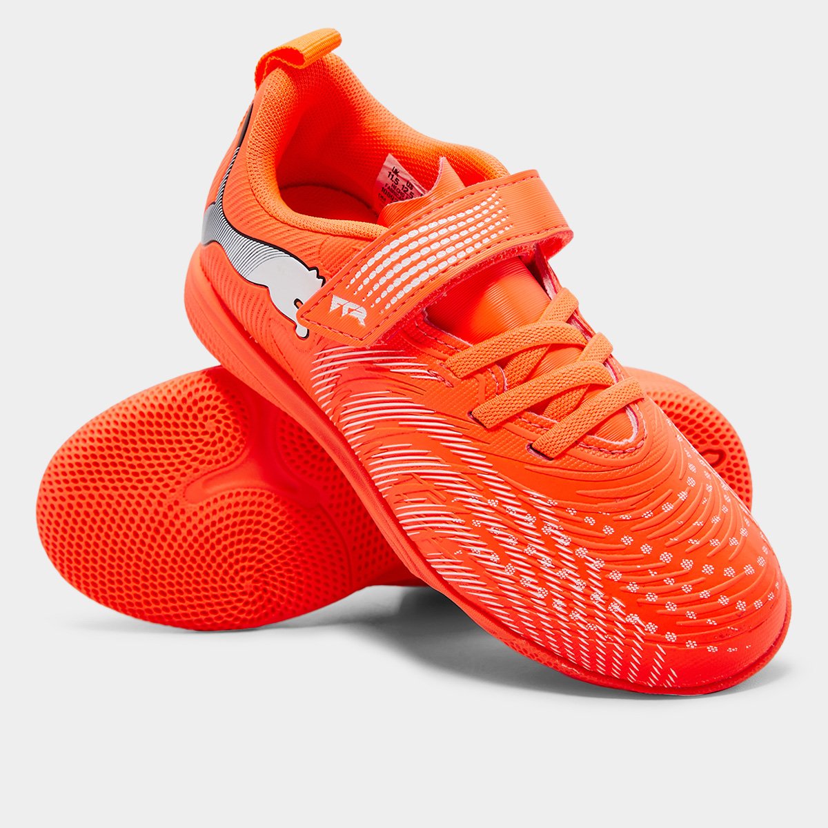 Chuteira Infantil Futsal Puma Future 9 Play V Unissex - Tam: 28 - 1
