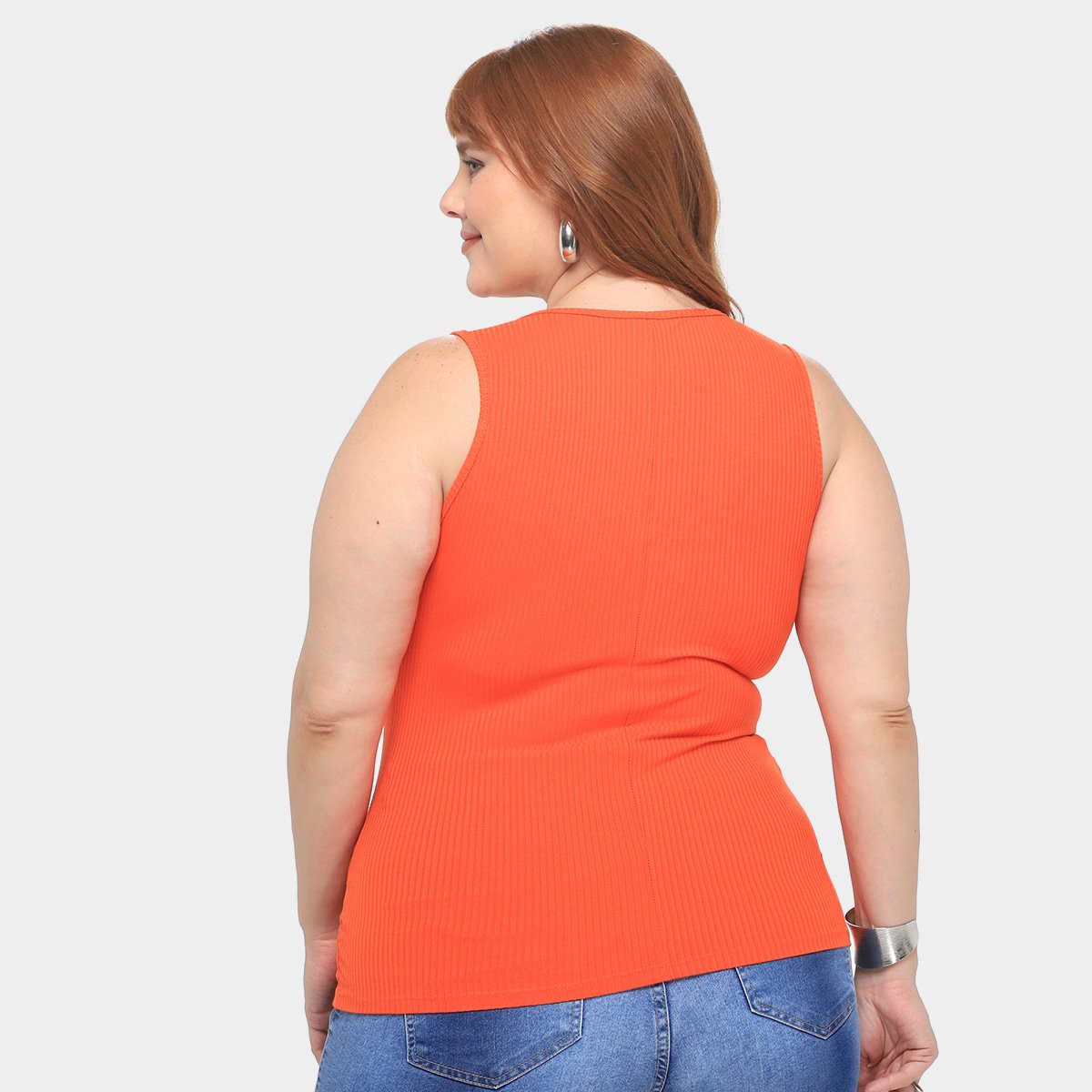 Regata Plus Size Lunender Lisa Feminina - Tam: P - 1