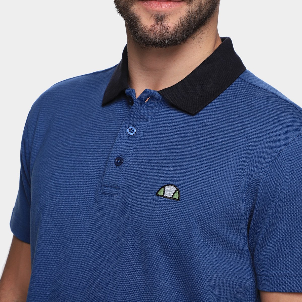Camisa Polo Gola Contraste Masculino - Tam: P - 2