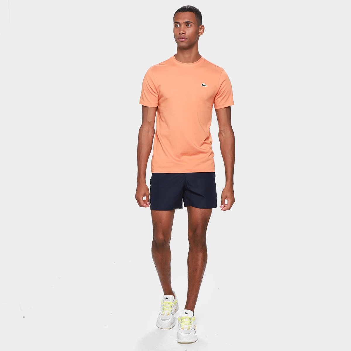 Camiseta Lacoste Casual Masculina - Tam: EP - 4