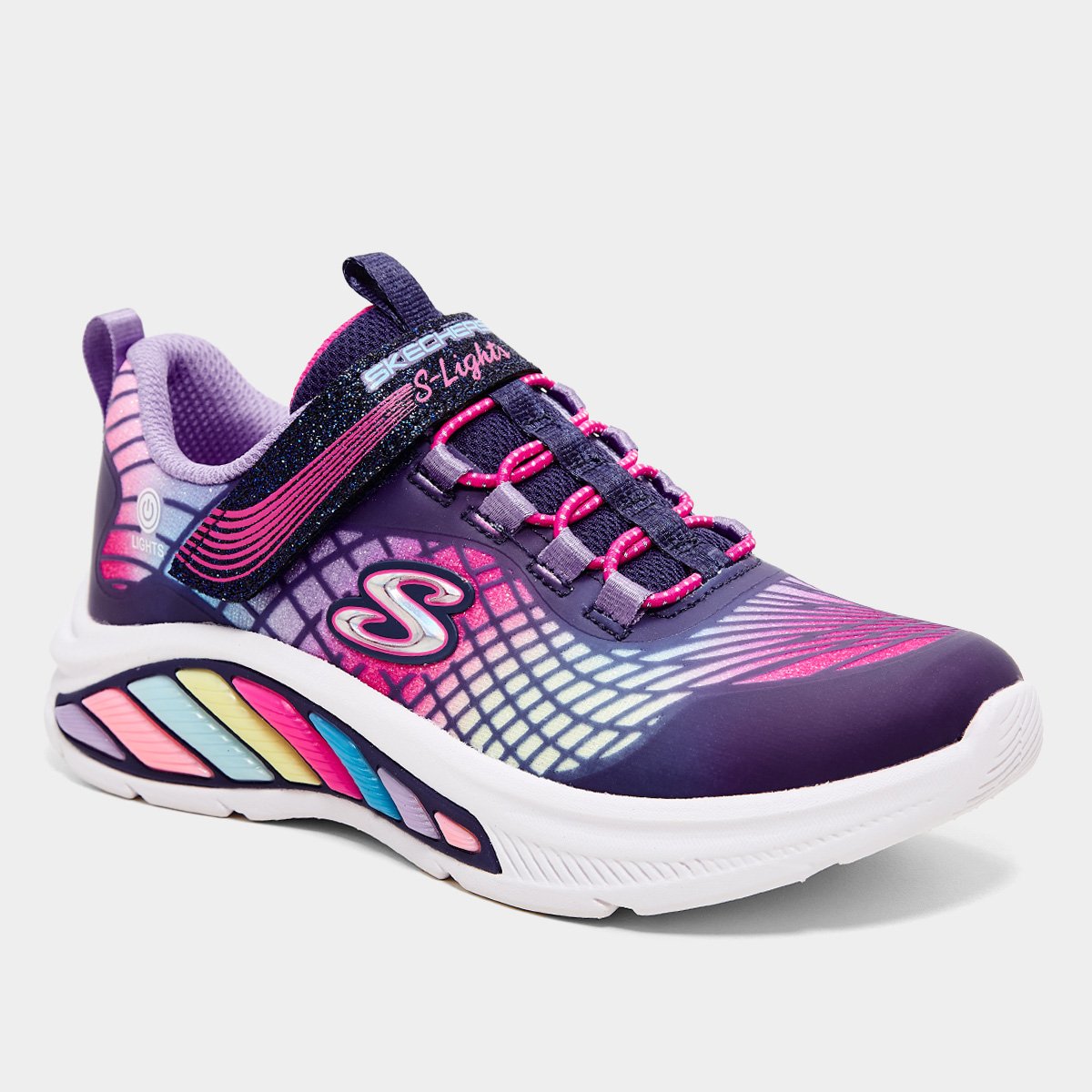 Tênis Infantil Skechers Raibow Cruisers Menina - Tam: 28 - 1