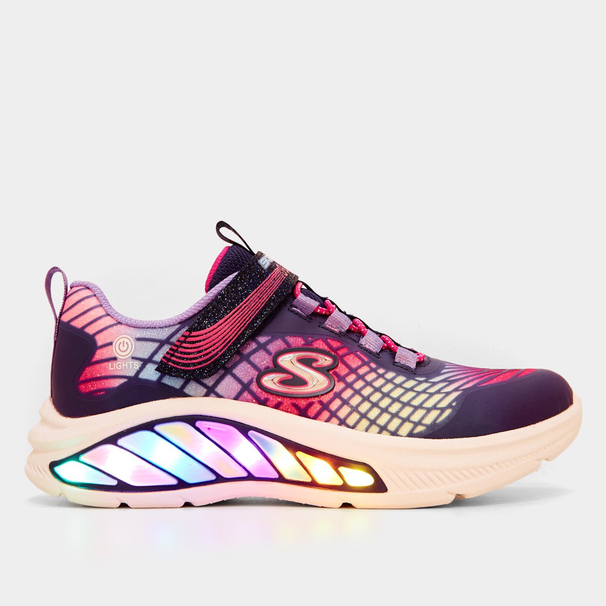 Tênis Infantil Skechers Raibow Cruisers Menina - Tam: 28 - 5