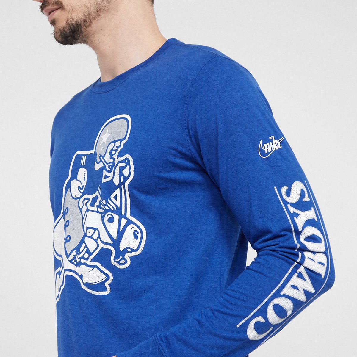 Camiseta NFL Dallas Cowboys Nike Manga Longa Masculina - Tam: GG - 2