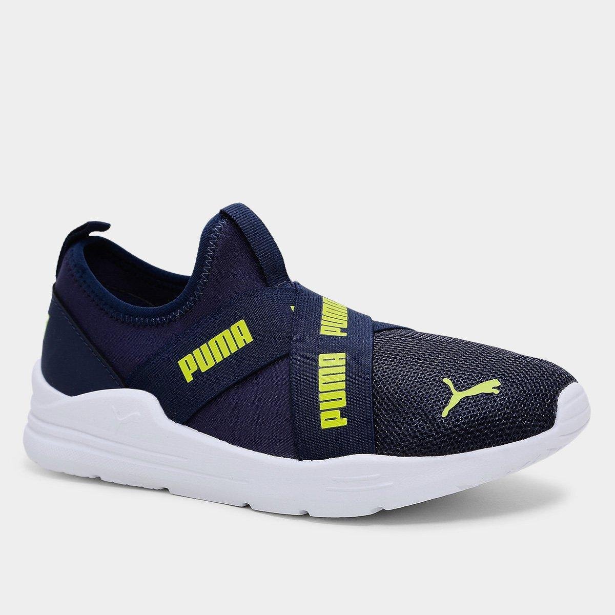 Tênis Infantil Puma Wired Run Slip On BDP - Tam: 30 - 1