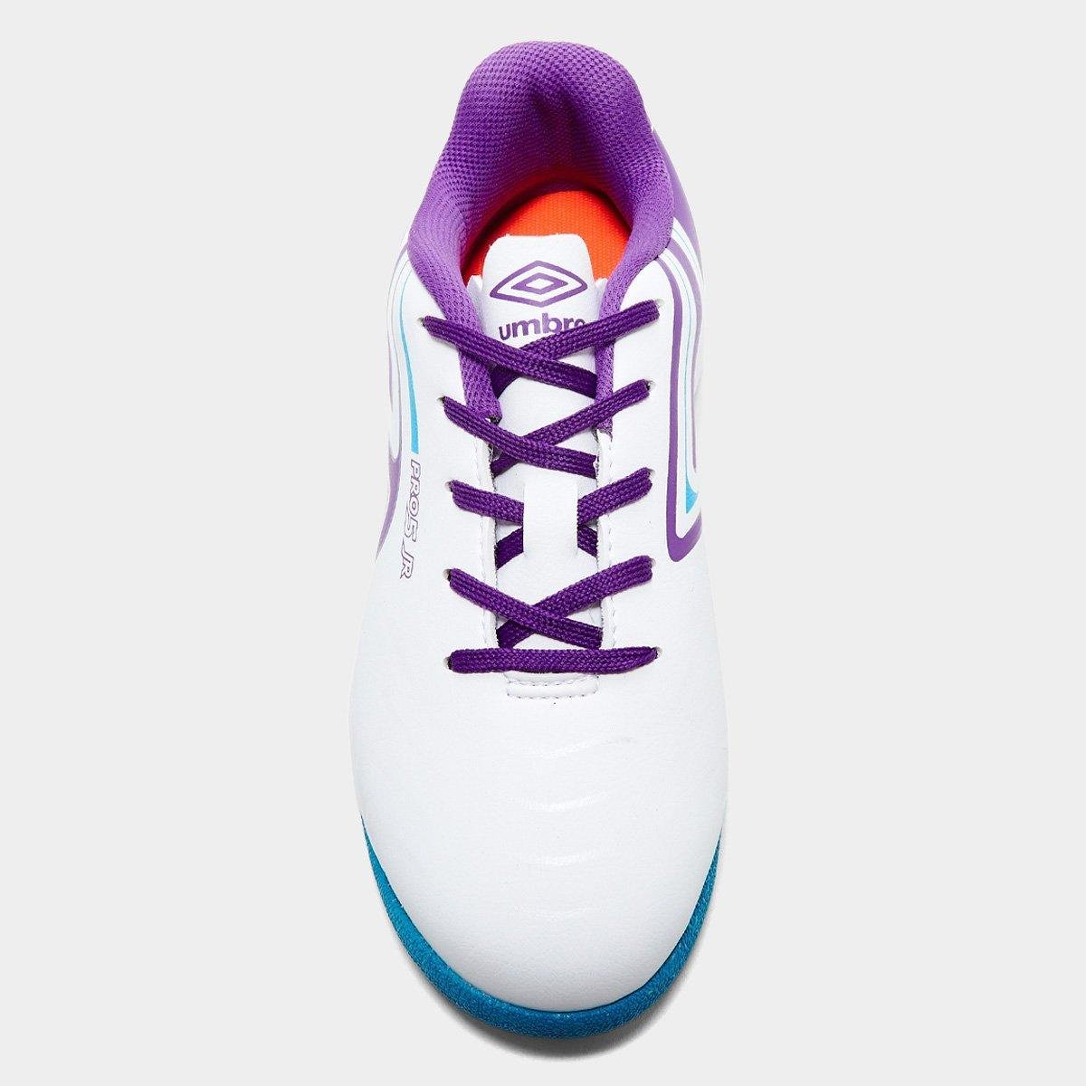 Chuteira Infantil Futsal Umbro Pro 5 Bump Unissex - Tam: 36 - 3