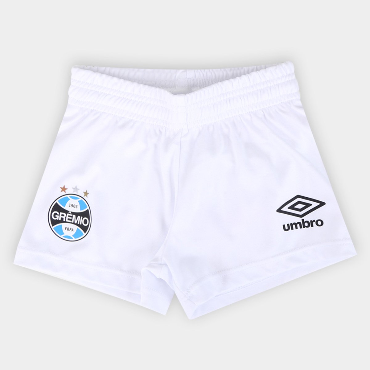 Kit Camisa Grêmio Infantil II 24/25 s/n° Torcedor Umbro + Calção Grêmio Infantil - Tam: 2A - 3