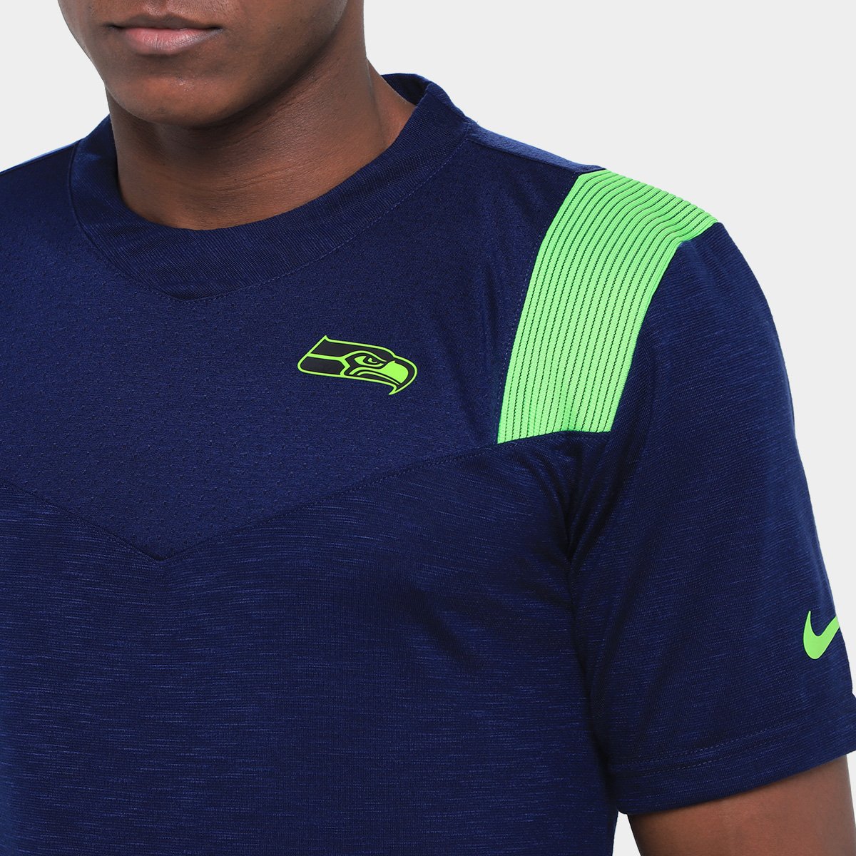 Camiseta NFL Seattle Seahawks Nike Player Masculina - Tam: P - 2