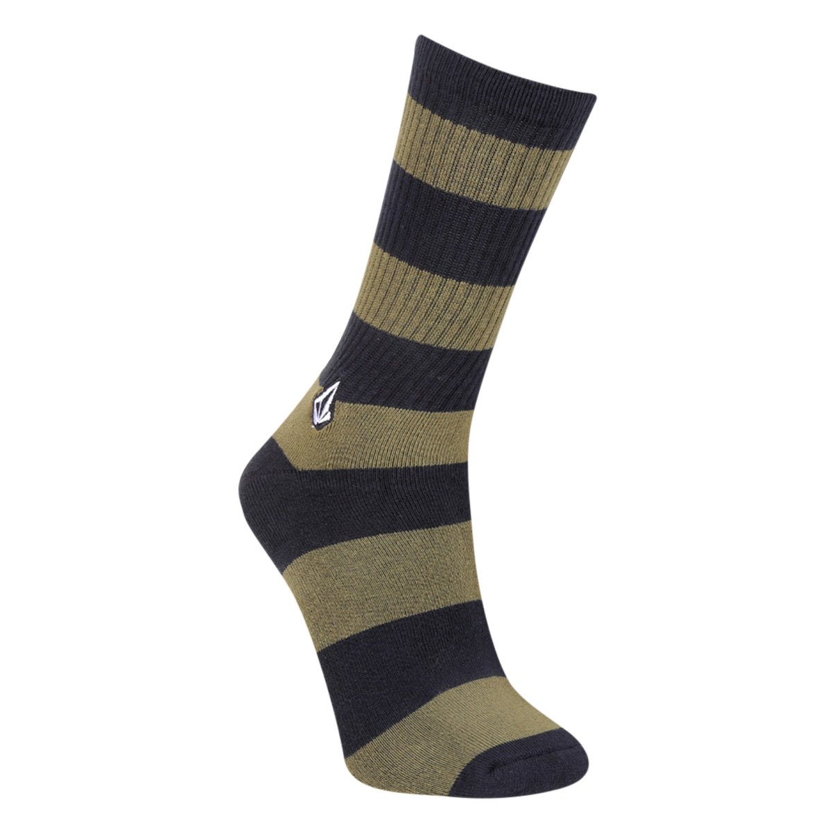 Meia Volcom Cano Alto Listrada Handsworth Masculina