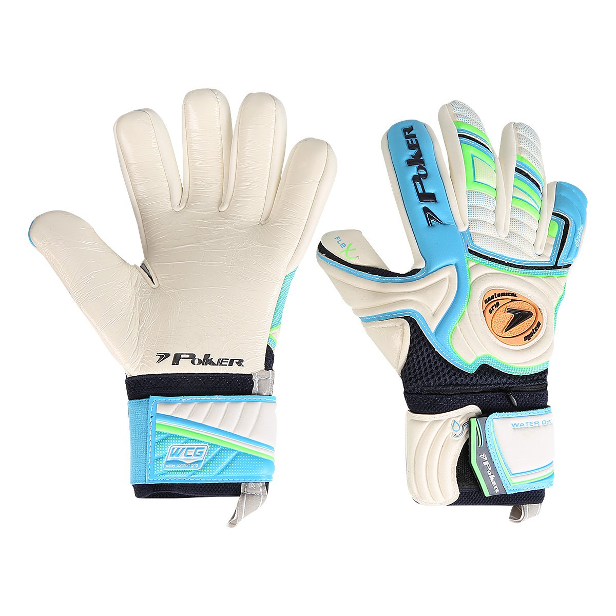 Luva de Goleiro Poker Water Ortho III Profissional