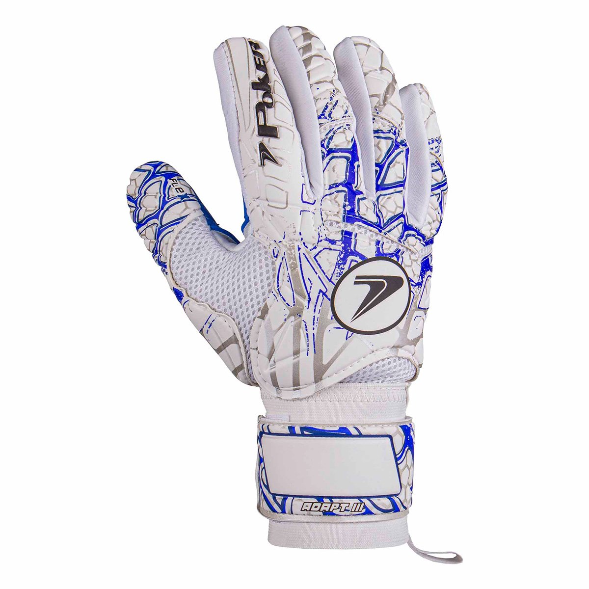 Luva de Goleiro Campo Semi Profissional Poker Multiterreno Adapt III - Tam: 9 - 1