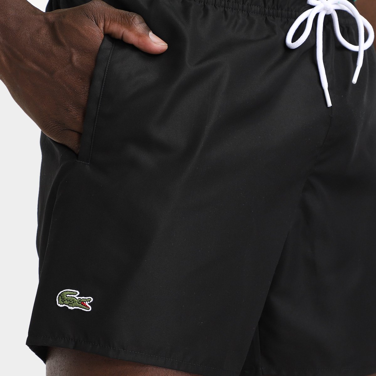 Short de Banho Lacoste Com Forro Masculino - Tam: GG - 2