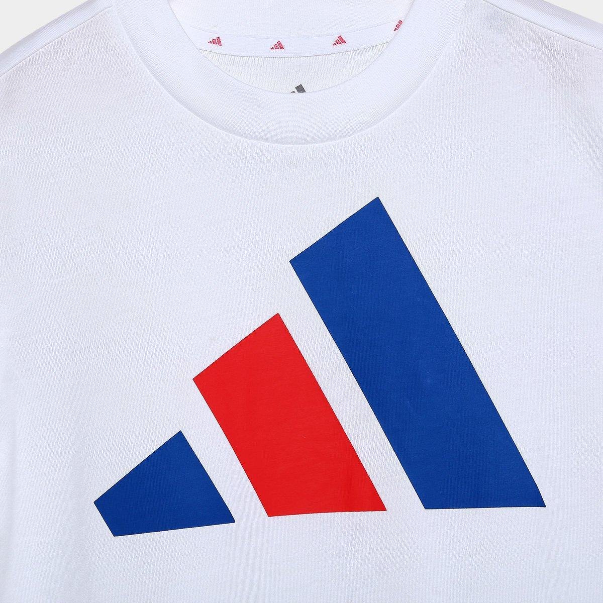 Camiseta Infantil Adidas Big Logo - Tam: 7/8A - 1