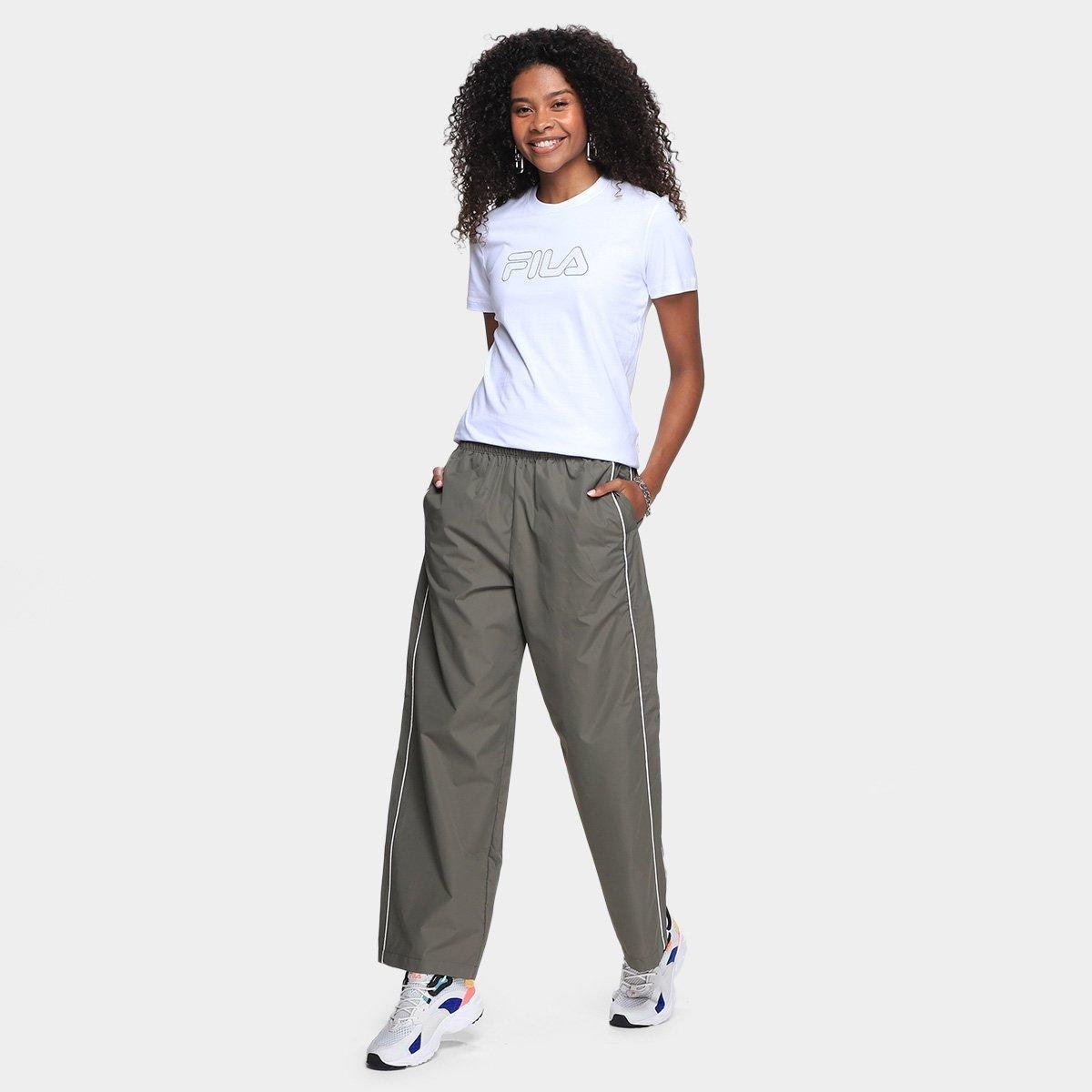 Camiseta Fila Basic Outline Feminina - Tam: P - 3