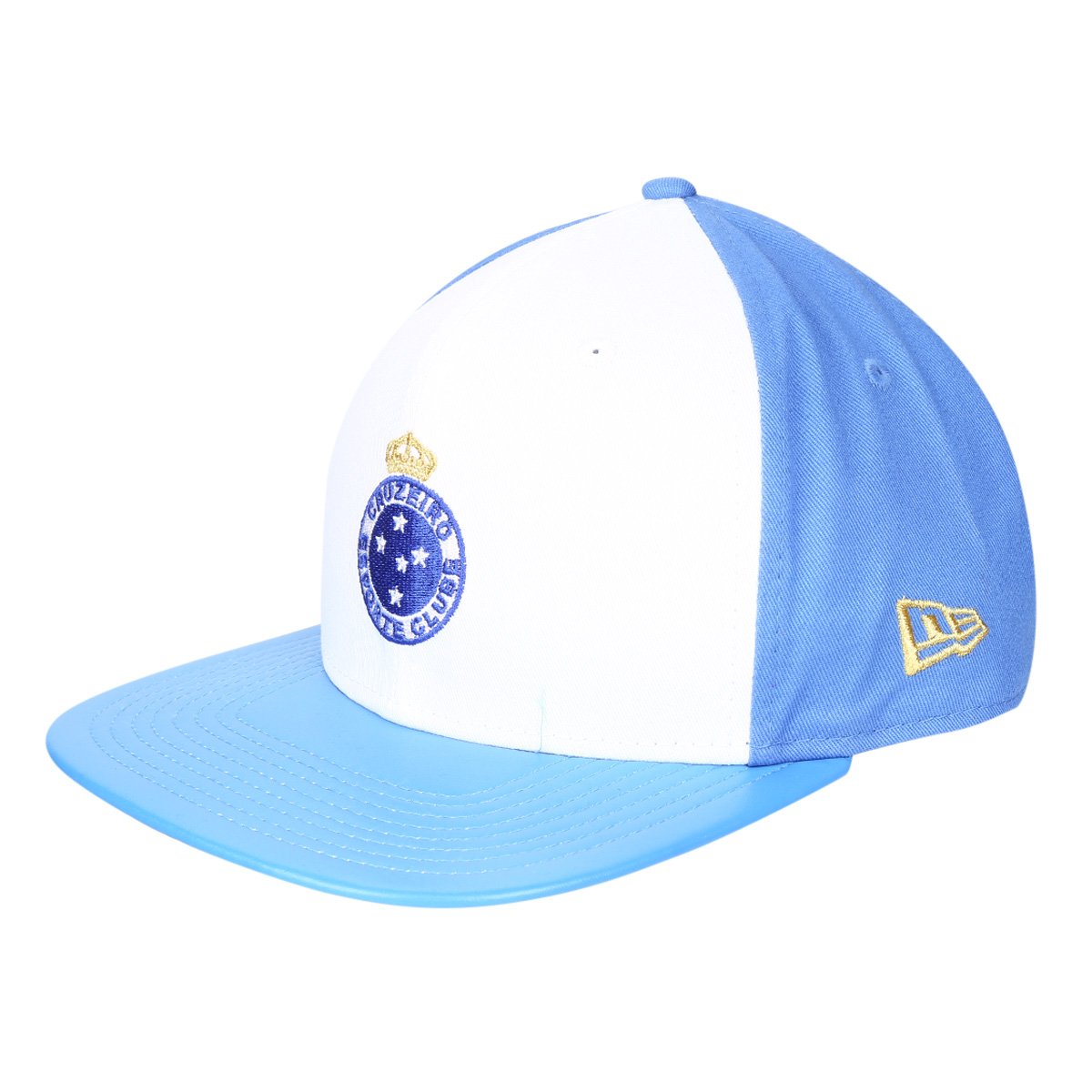 Boné New Era Cruzeiro Heather Aba Reta