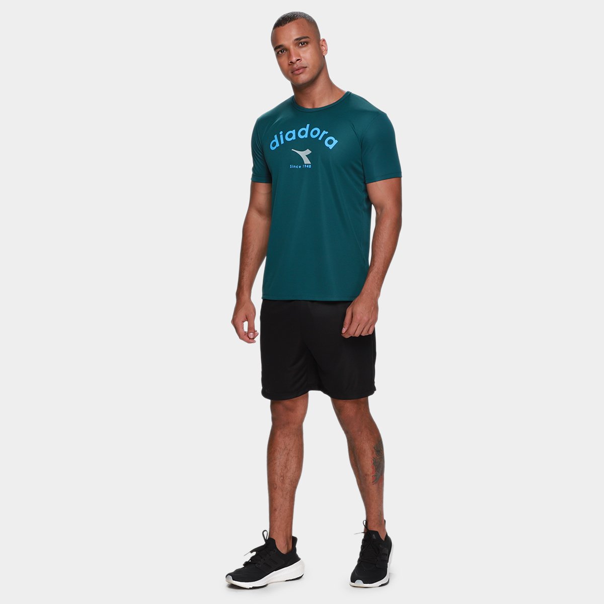 Kit Camiseta Diadora Com 2 Peças Masculina - Tam: P - 5