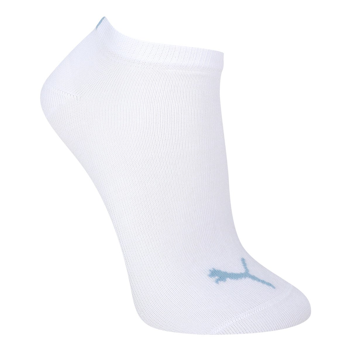 Kit Meia Sapatilha Puma Esportiva C/ 3 Pares Feminina - Tam: 34/39 - 1