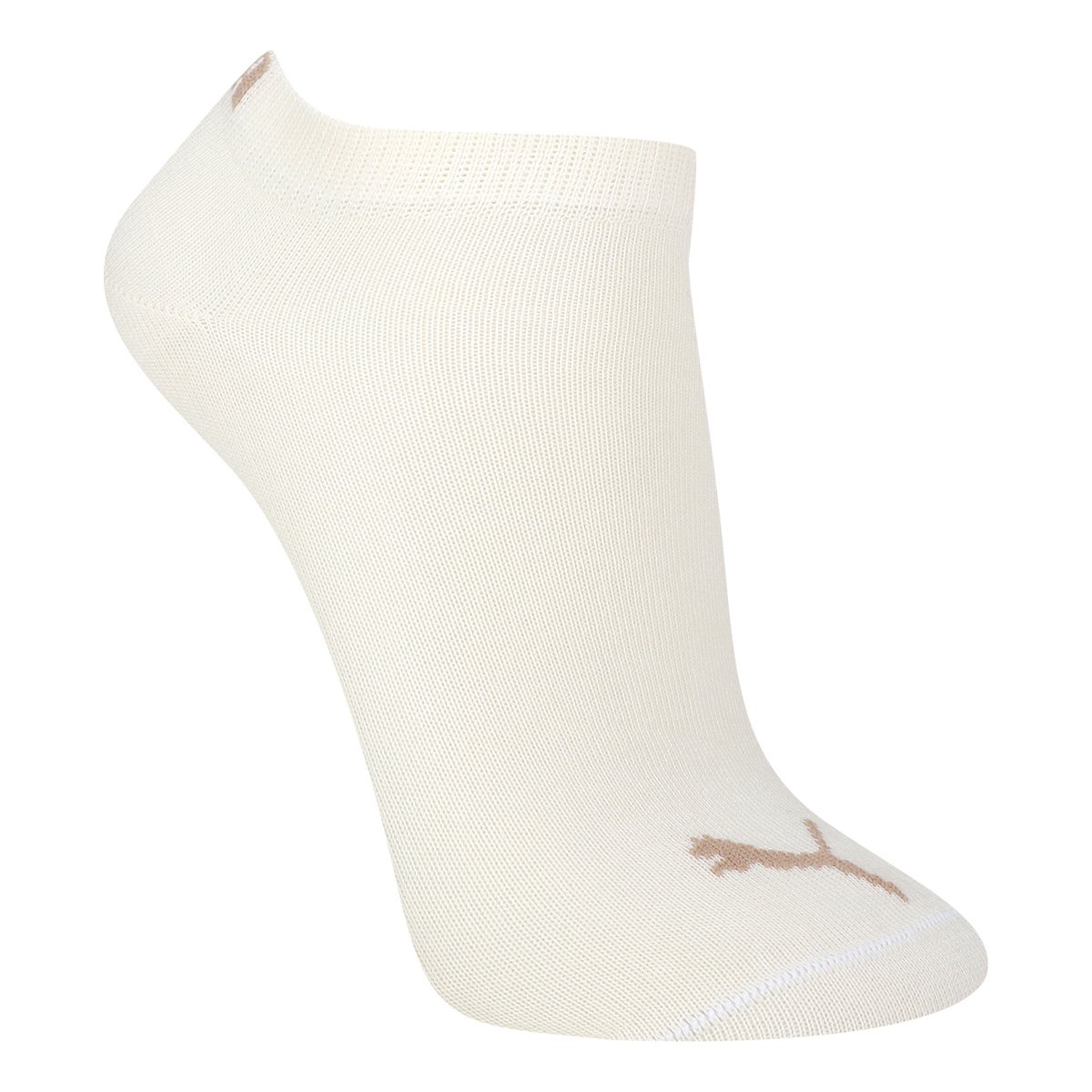 Kit Meia Sapatilha Puma Esportiva C/ 3 Pares Feminina - Tam: 34/39 - 2