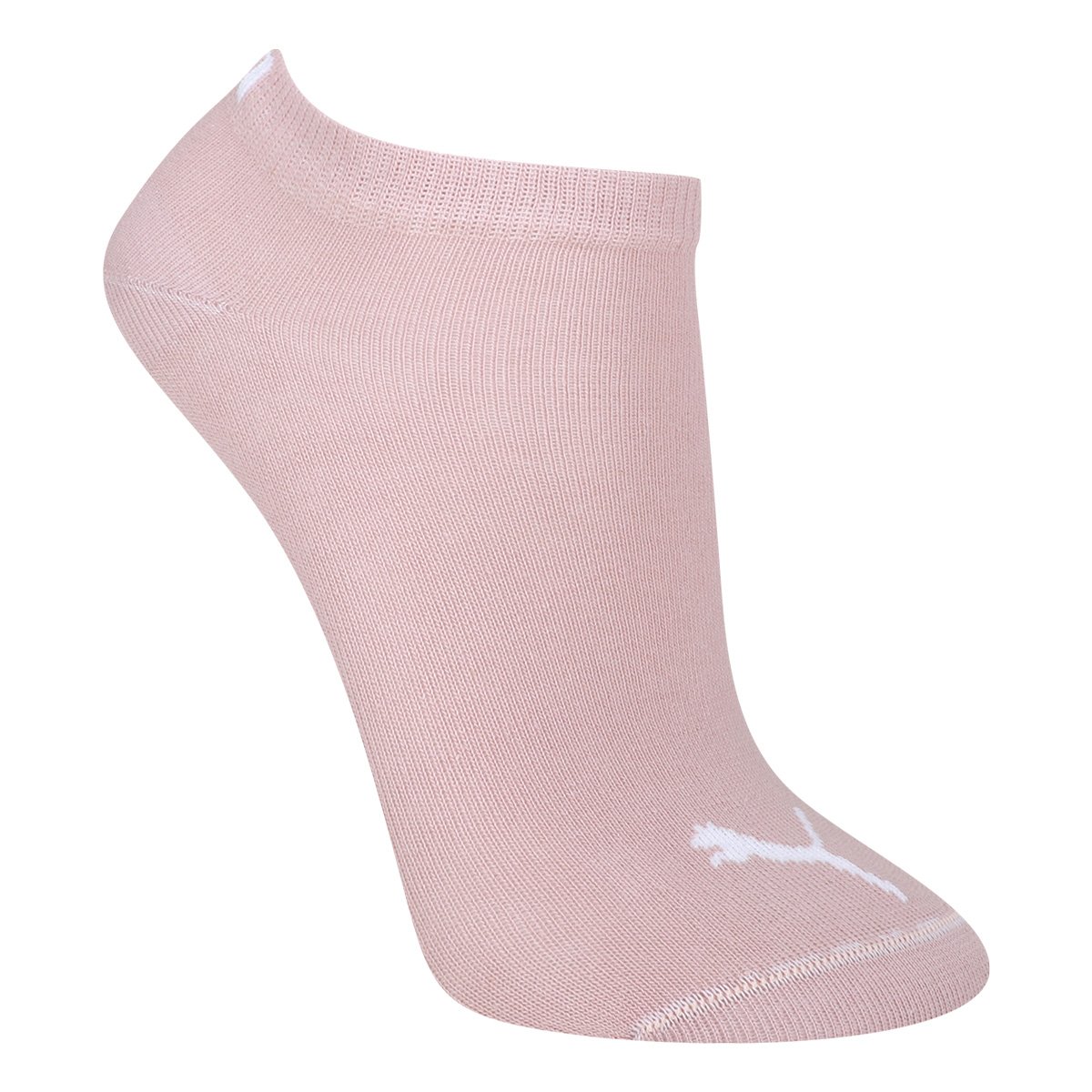 Kit Meia Sapatilha Puma Esportiva C/ 3 Pares Feminina - Tam: 34/39 - 3
