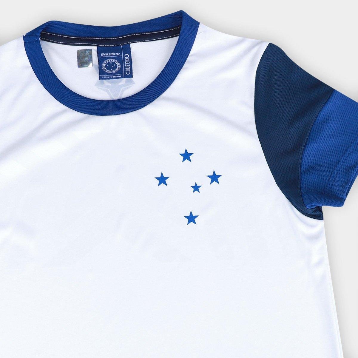 Camisa Cruzeiro Braziline Feminina - Tam: GG - 4
